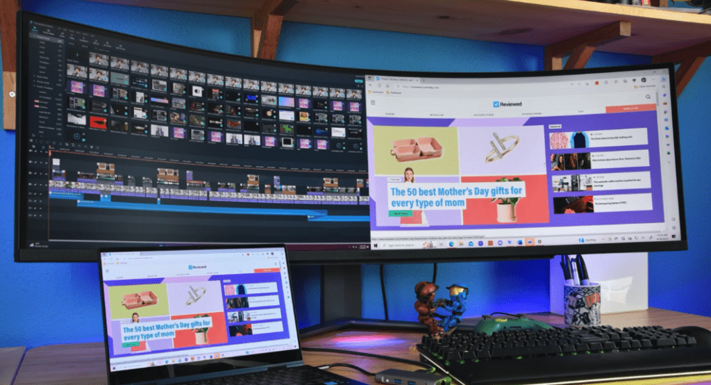 Ultrawide Monitors Split Screen